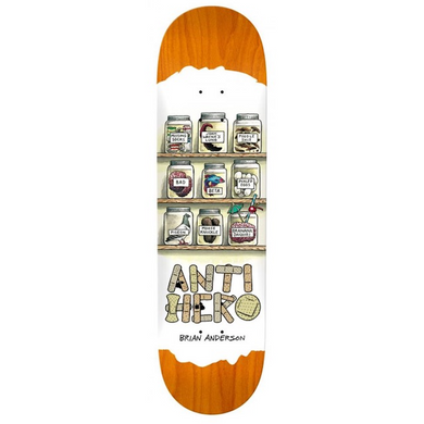 Anti Hero Skateboards B.A. Medicine Skateboard Deck 8.75