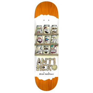 Anti Hero Skateboards B.A. Medicine Skateboard Deck 8.75"