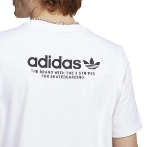 Adidas Skateboarding 4.0 Logo White T-Shirt