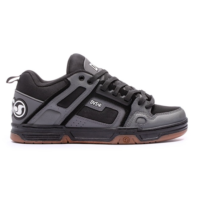 DVS Comanche Charcoal/Black/Gum/White Nubuck Shoes