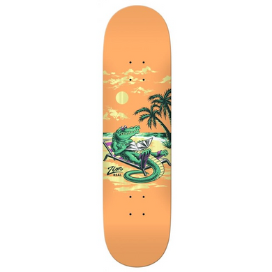 Real Skateboards Zion Sunny Daze Orange Skateboard Deck 8.25