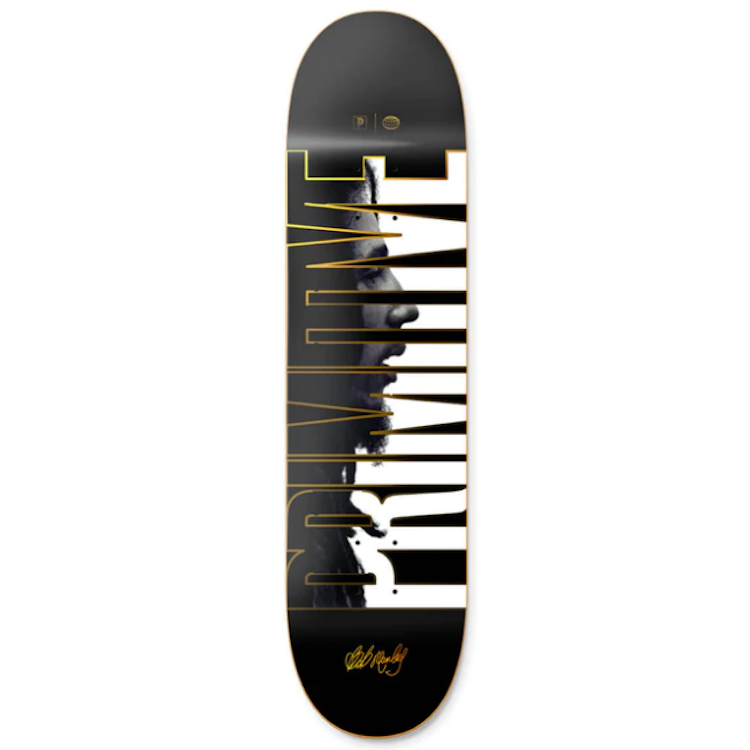 Primitive Skateboarding x Bob Marley 'Tribute' Skateboard Deck 8.25''