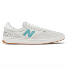 New Balance Numeric 440 Light Grey/Aqua Sea Shoes