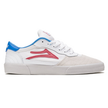 Lakai Cambridge White/Coral Suede Shoes