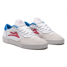 Lakai Cambridge White/Coral Suede Shoes