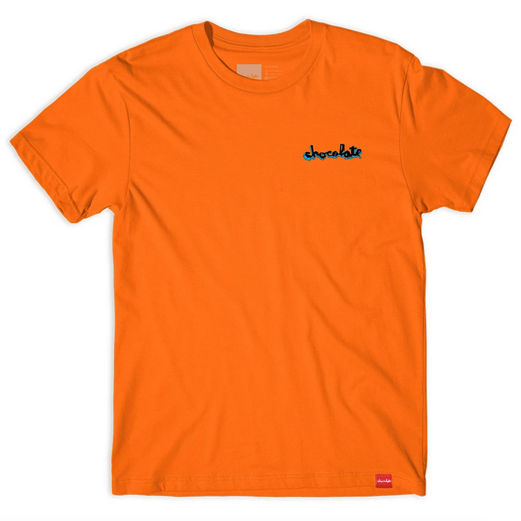 Chocolate Skateboards Lifted S/S T-Shirt Orange