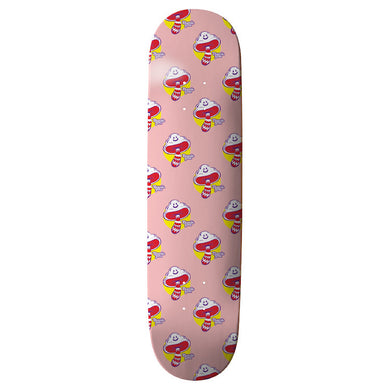 Thank You Shroom Cloud Pink Skateboard Deck 8