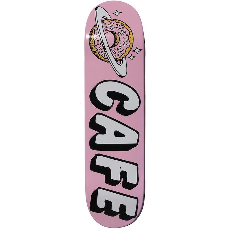 Skateboard Cafe Planet Donut Pink Skateboard Deck 8.125