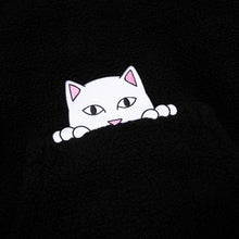 RIPNDIP Invisible Sherpa Hoodie Black