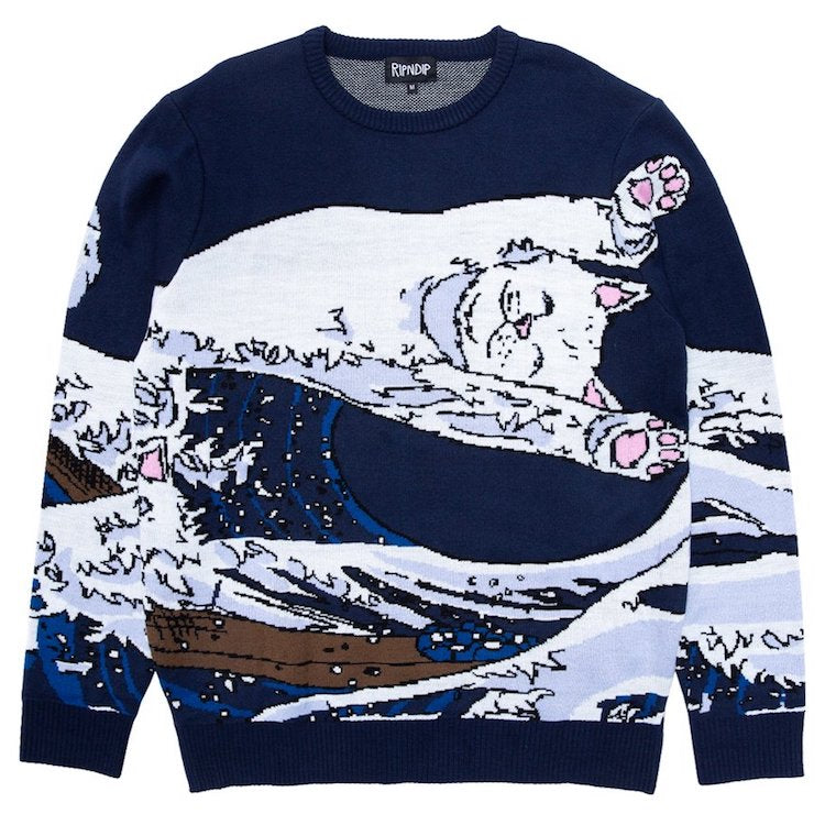 Great wave sweater best sale