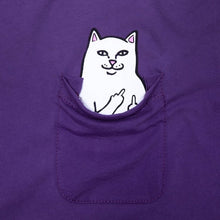 RIPNDIP Lord Nermal Pocket T-Shirt Purple