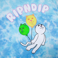 RIPNDIP Drifting Away T-Shirt Blue Tie Dye