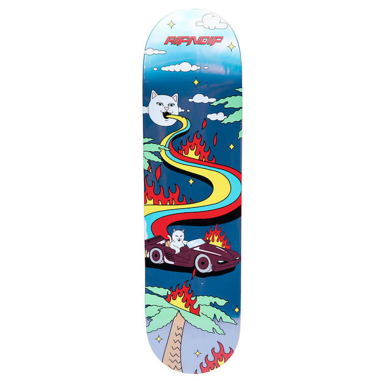 RIPNDIP Hell Racer Skateboard Deck 8.25