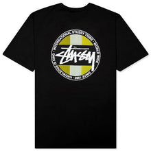 Stussy Classic Dot Pigment Dyed T-Shirt Black