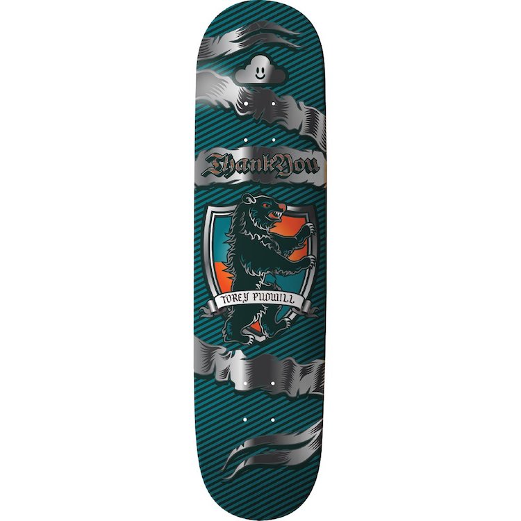 Thank You Skate Co Pudwill Medieval Skateboard Deck 8.38