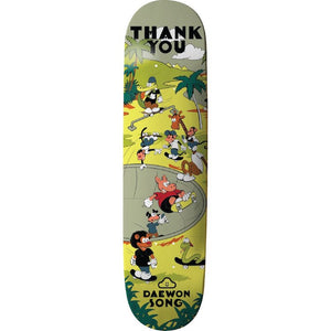Thank You Skate Co Daewon Song Skate Oasis Skateboard Deck 8.25"