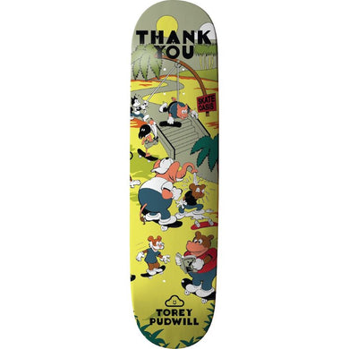 Thank You Skate Co Torey Pudwill Skate Oasis Skateboard Deck 8.25