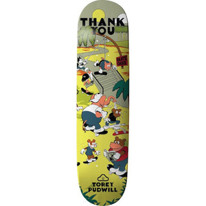 Thank You Skate Co Torey Pudwill Skate Oasis Skateboard Deck 8.25"