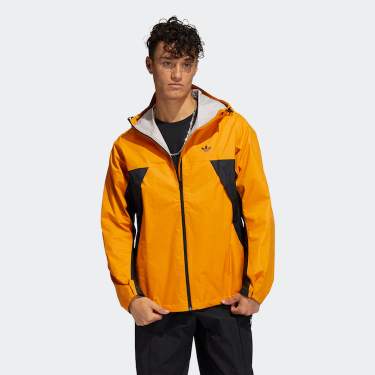 Adidas Skateboarding Tech Shell Jacket Black/Focus Orange