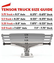 Tensor Trucks Alloy Raw Skateboard Trucks 6.0