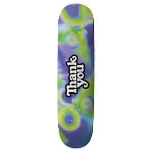 Thank You Warped Logo Skateboard Deck 8.5"