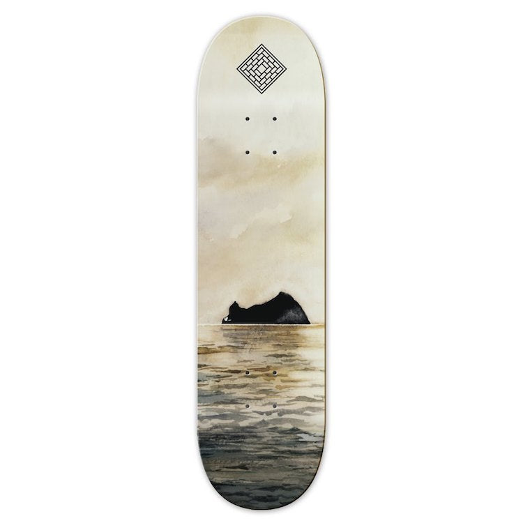 The National Skateboard Co. Rock Skateboard Deck 8.5
