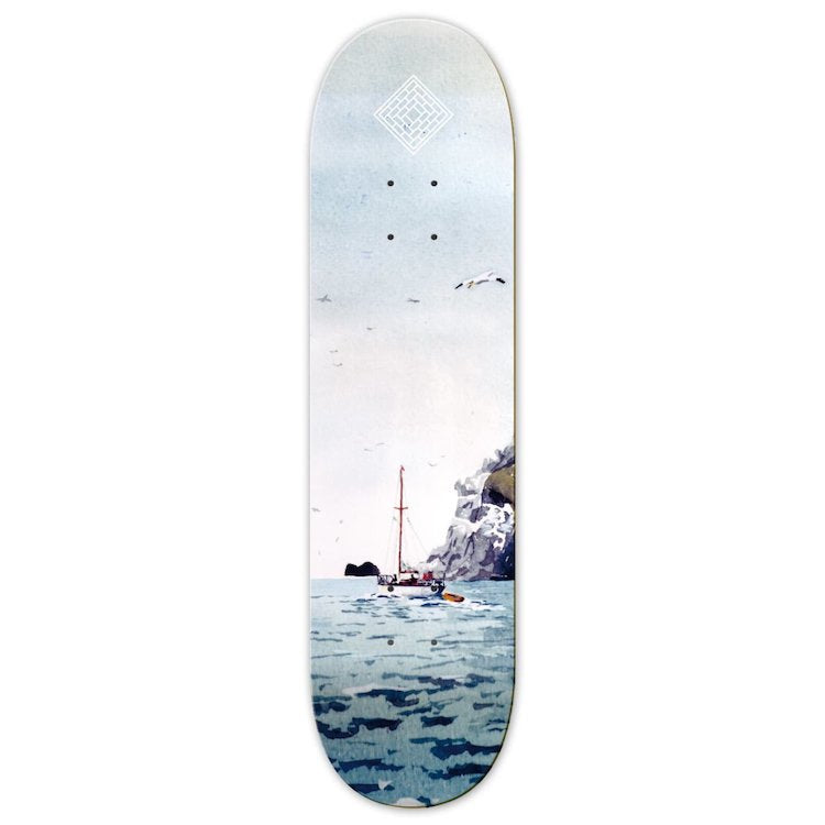 The National Skateboard Co. Sailing Boat Skateboard Deck 8