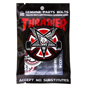 Independent Truck Co x Thrasher 1" Phillips Skateboard Bolts