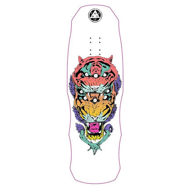 Welcome Skateboards Triger on Dark Lord White Dip Skateboard Deck 9.75''