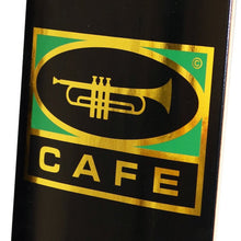 Skateboard Cafe Trumpet Logo Black/Gold Skateboard Deck 8.25"