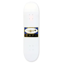 Skateboard Cafe Trumpet Logo Black/Gold Skateboard Deck 8.25"