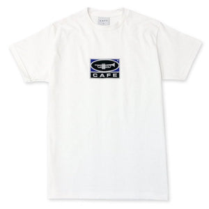 Skateboard Cafe Trumpet Logo T-Shirt White