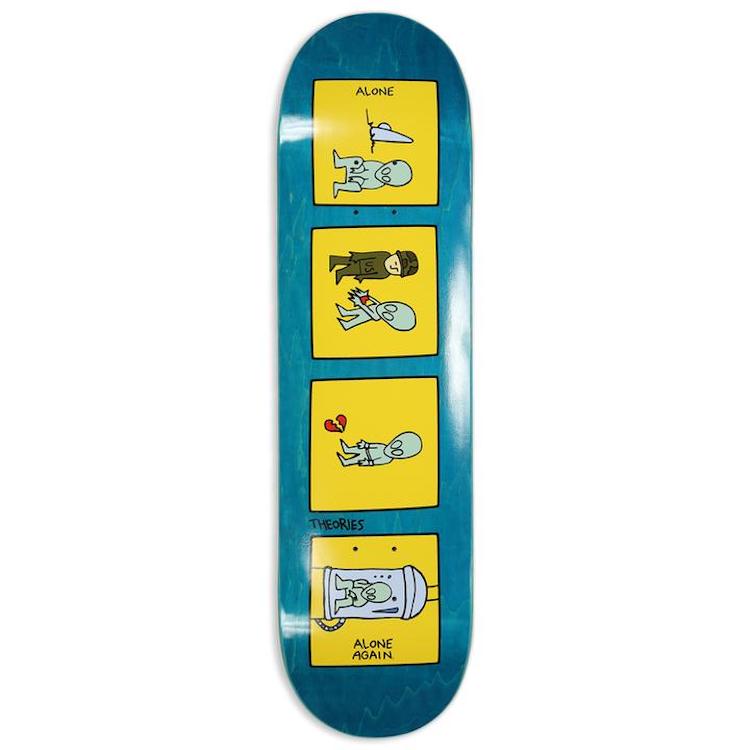 Theories Of Atlantis Alone Again Skateboard Deck 8.5