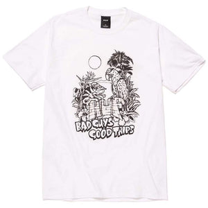 HUF Vacation UV Colour Change S/S T-Shirt White