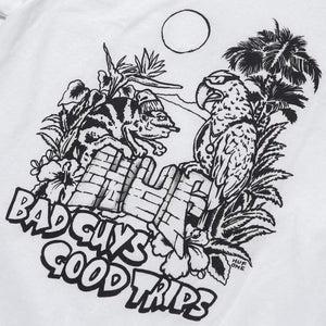 HUF Vacation UV Colour Change S/S T-Shirt White
