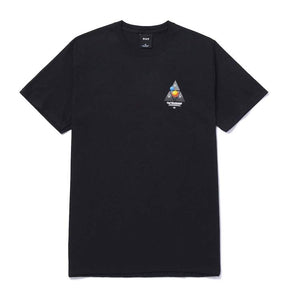 HUF Video Format Triple Triangle S/S T-Shirt Black