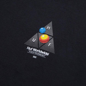 HUF Video Format Triple Triangle S/S T-Shirt Black