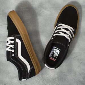 Vans Skate Chukka Low Sidestripe Black/Gum Shoes