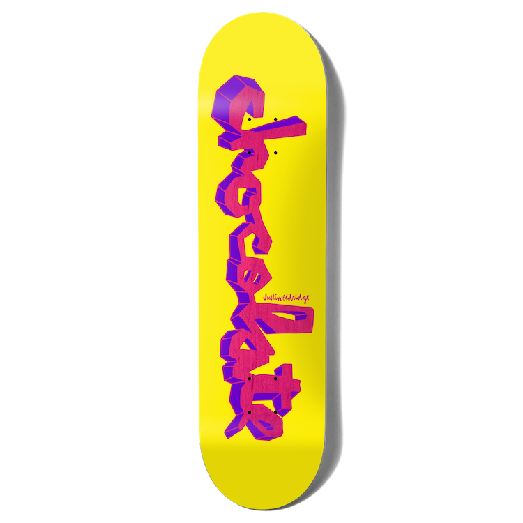 Chocolate Skateboards Lifted Chunk Justin Eldridge Skateboard Deck 8.25