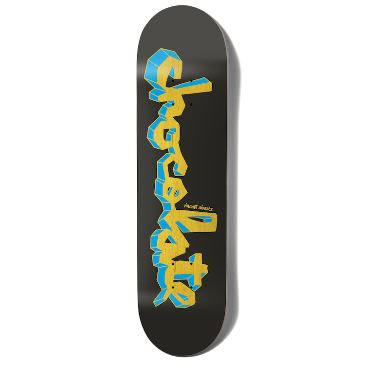 Chocolate Skateboards Lifted Chunk Vincent Alvarez Skateboard Deck 8.125
