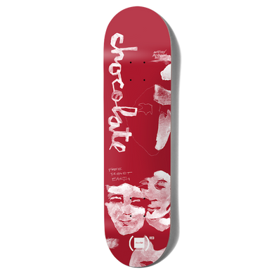 Chocolate Skateboards (RED) W41 V2 Kenny Anderson Skateboard Deck 8.25