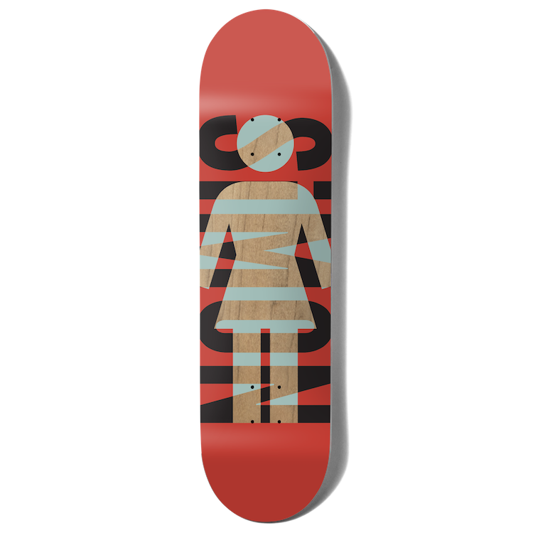 Girl Skateboards Simon Bannerot OG Knockout Skateboard Deck 8