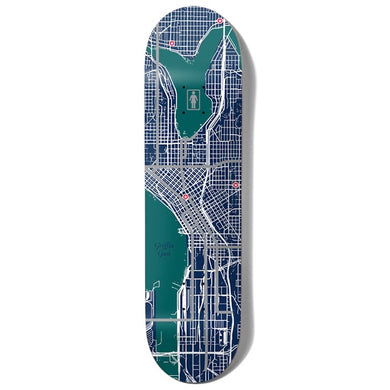 Girl Skateboards Pin Point One Off Griffin Gass Skateboard Deck 8.5
