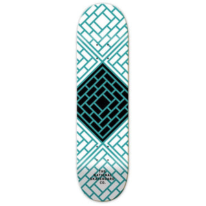 The National Skateboard Co. Classic Blue Skateboard Deck 8.5"