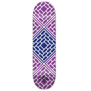 The National Skateboard Co. Classic Purple Skateboard Deck 8"