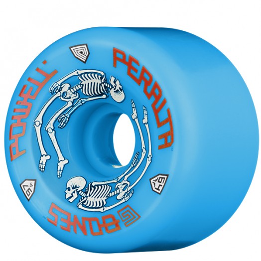 Powell Peralta G Bones Blue Skateboard Wheels 97a 64mm