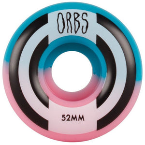 Orb Wheels Apparitions Splits Pink/Blue Skateboard Wheels 99a 52mm