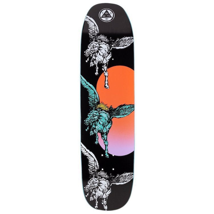 Welcome Skateboards Peggy on Son Of Moontrimmer Skateboard Deck 8.25