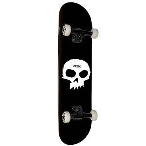Zero Skateboards Single Skull Complete Skateboard 8"