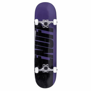 Enuff Skateboards Half Stain Purple Complete Skateboard 8"